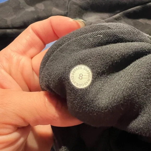 Lululemon Scuba Hoodie Light Cotton Fleece Heritage 365 Camo Deep Coal Multi 8 - Picture 11 of 12